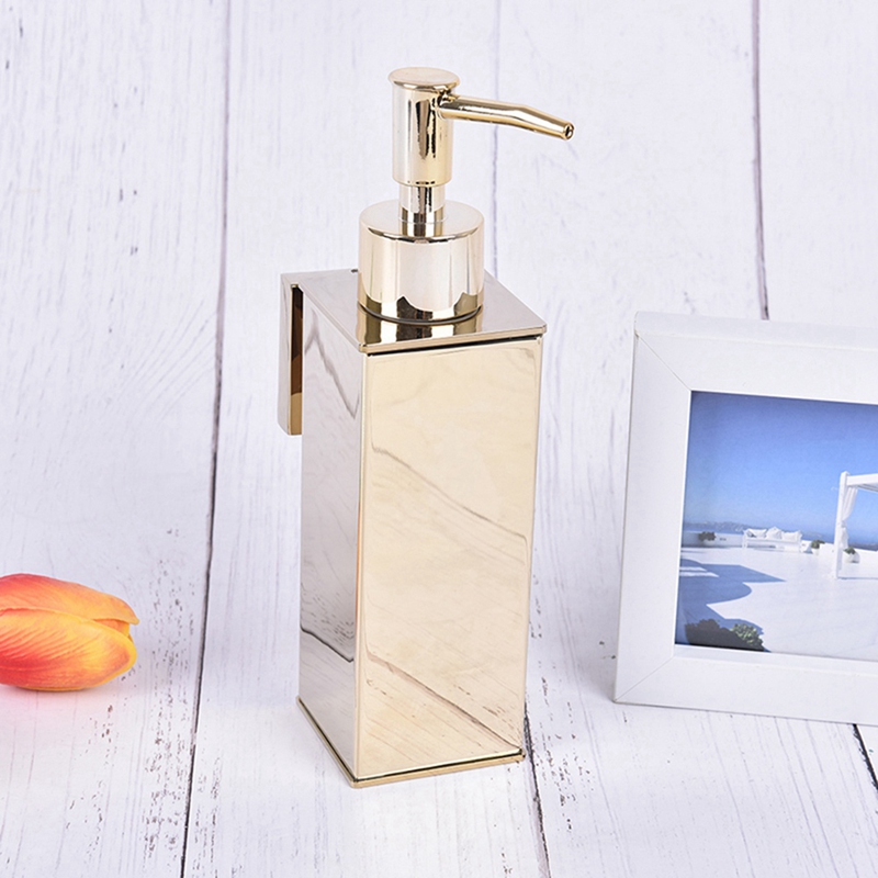 壁掛け式液体石鹸ディスペンサー,シャンプーボトル,金,シャワ - Home Bathroom Wall Soap Dispenser のレビューと価格