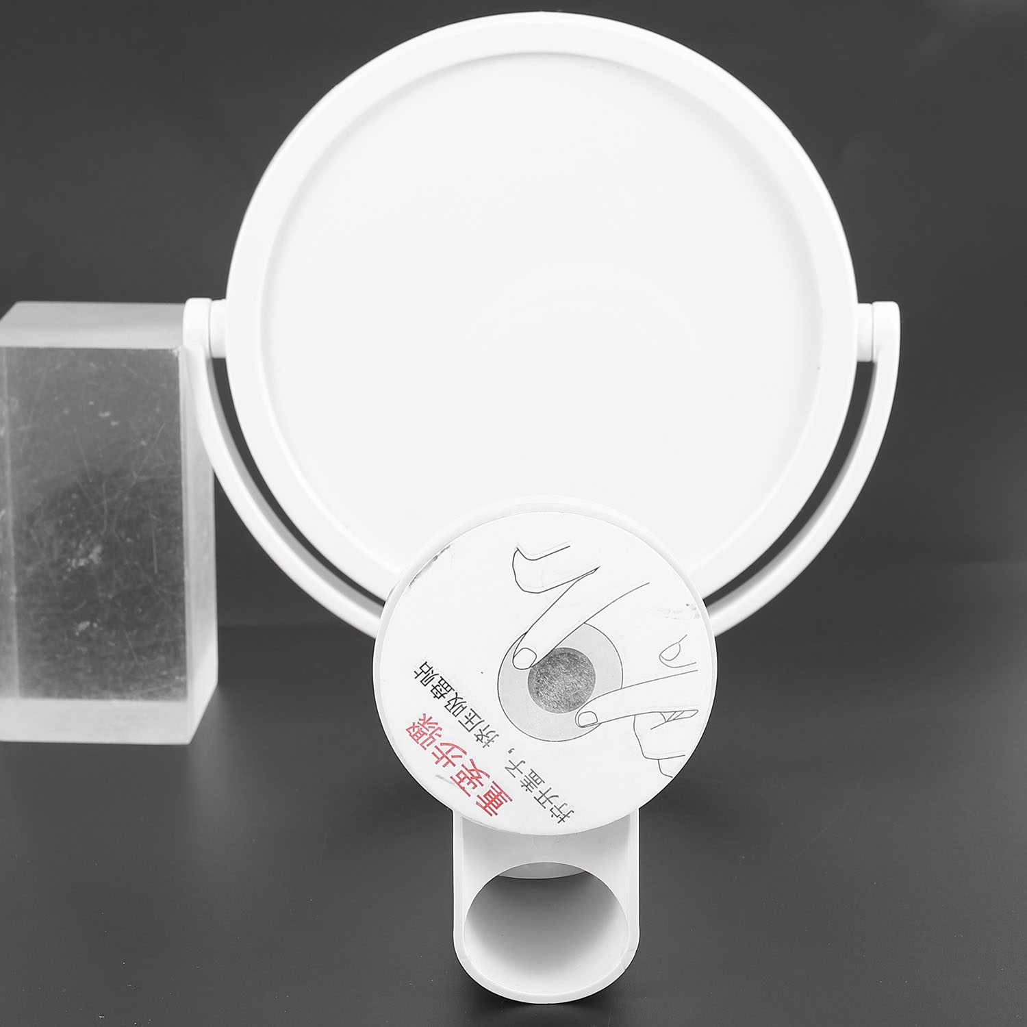 A76I-モダンなドリル不要のバスルームミラー 2面化粧鏡  - Shaving Mirror Suction のレビューと価格