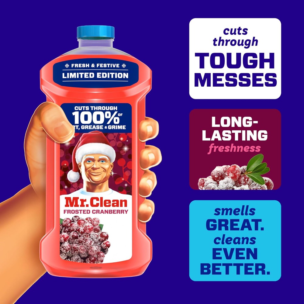 大容量41オンス万能洗浄液詰め替えフロストドクランベリーの香 - Home Kitchen Bathroom Cleaning のレビューと価格