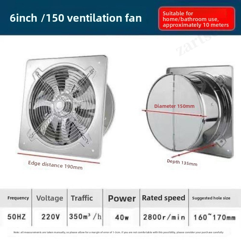 6''8''10'' ブースターファン抽出器排気ファン換気パ - Home Bathroom Vent のレビューと価格
