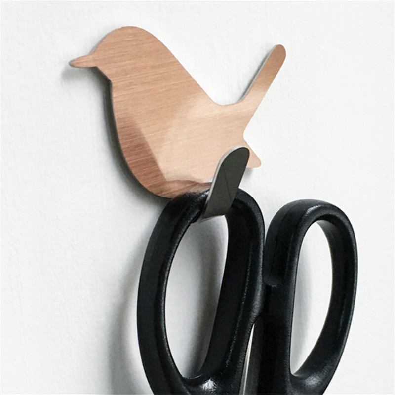 2 個自己粘着フック鳥パターン収納ホルダー浴室キッチンハンガ - Towel Bar Stainless のレビューと価格