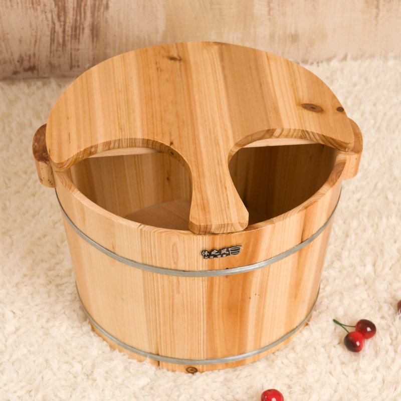 木製足浸し浴槽 スパ/家庭用の深い断熱浴槽 リフレクソロジー - Home Bathroom Tub のレビューと価格