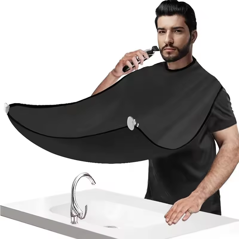 男性用シェービングエプロン、クリエイティブな壁掛けミラー付き - Shaving Mirror Suction のレビューと価格