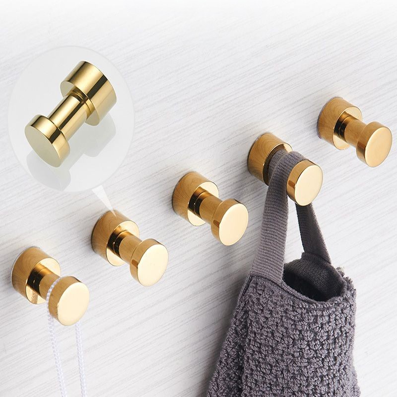 2/3/4/5個真鍮ローブフック防錆タオルフックキー帽子フッ - Home Bathroom Key のレビューと価格