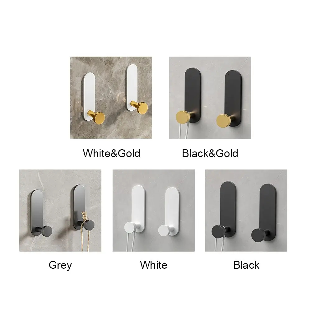 2-6 個ステンレス鋼バスルームローブフック瞬間接着剤粘着壁 - Towel Bar Stainless のレビューと価格